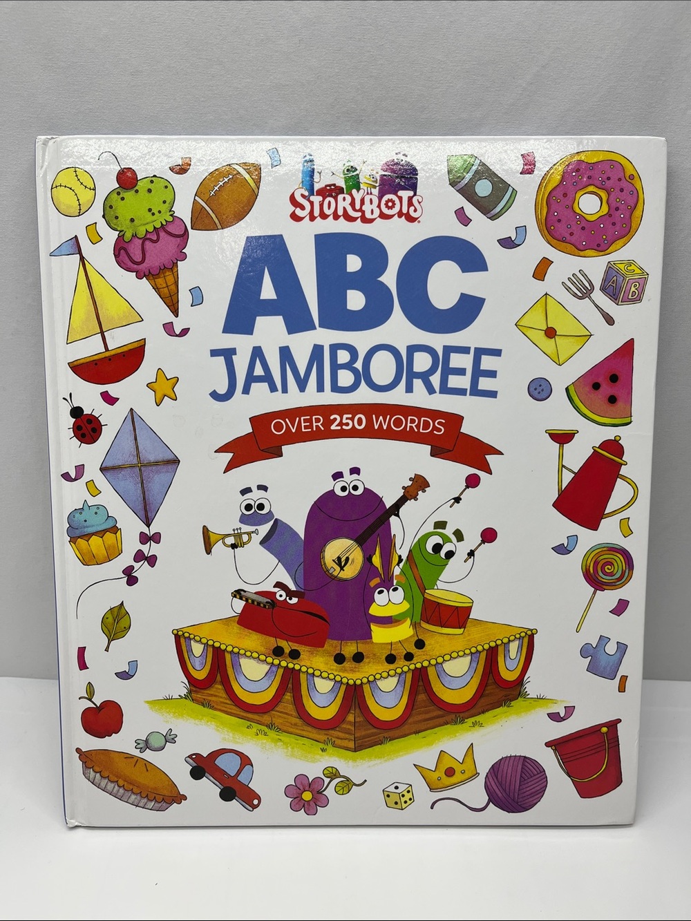 StoryBots ABC Jamboree Board Book - Colorful Alphabet